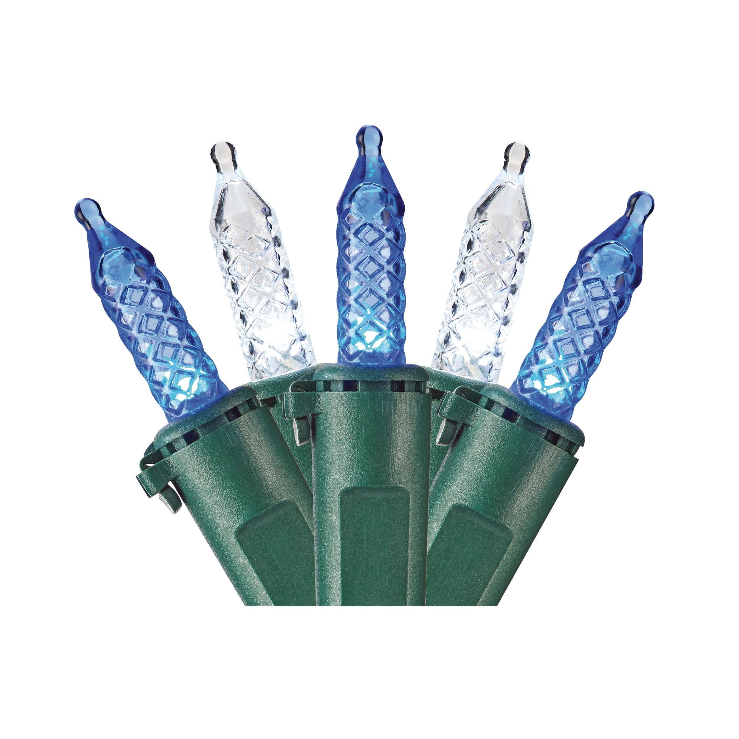 NOMA WinterGuard Outdoor Mini LED, Blue/White, 7.2-m, 70-pc