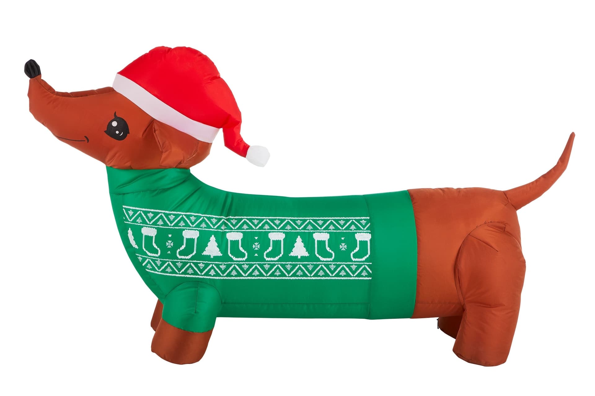 Gemmy Airblown® Inflatable Christmas Dachshund Dog Decoration, 4-ft
