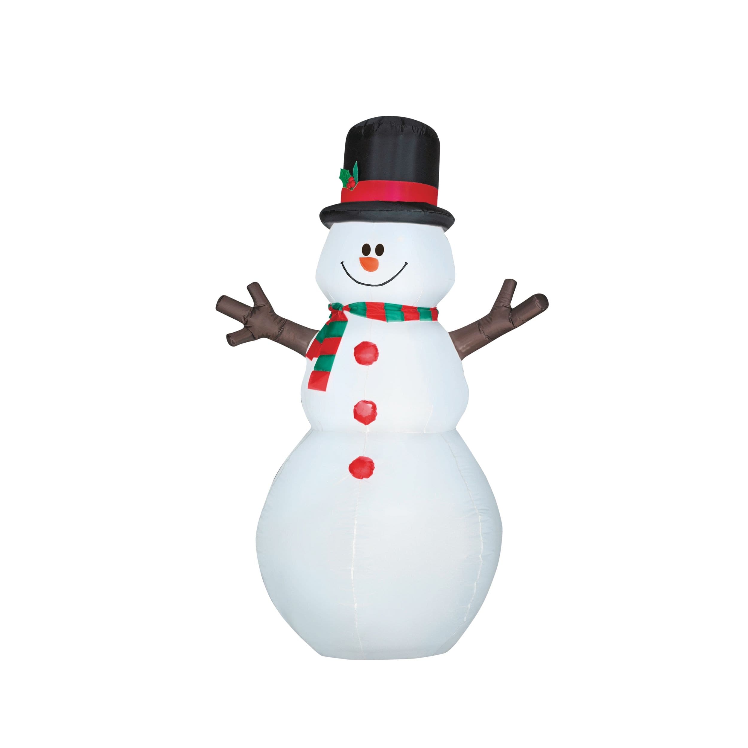Gemmy Airblown® Snowman Christmas Decoration, 6-ft