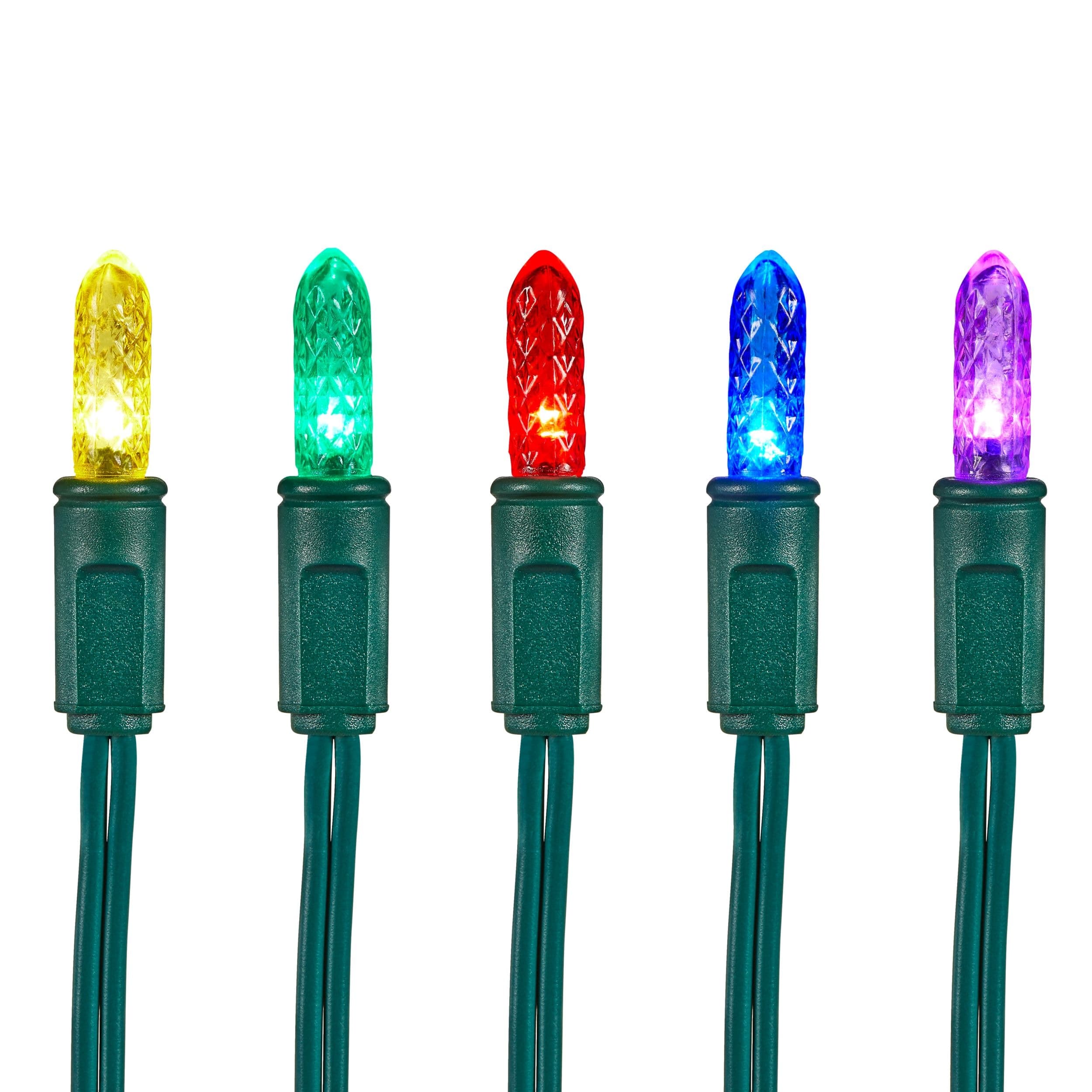 NOMA Advanced EverTough Weatherproof 70 Mini LED Christmas Lights, 23-ft 8-in, Multi-Colour