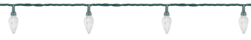 NOMA Advanced EverTough L35 C9 ED Christmas Lights 23-ft 4-in, Pure White