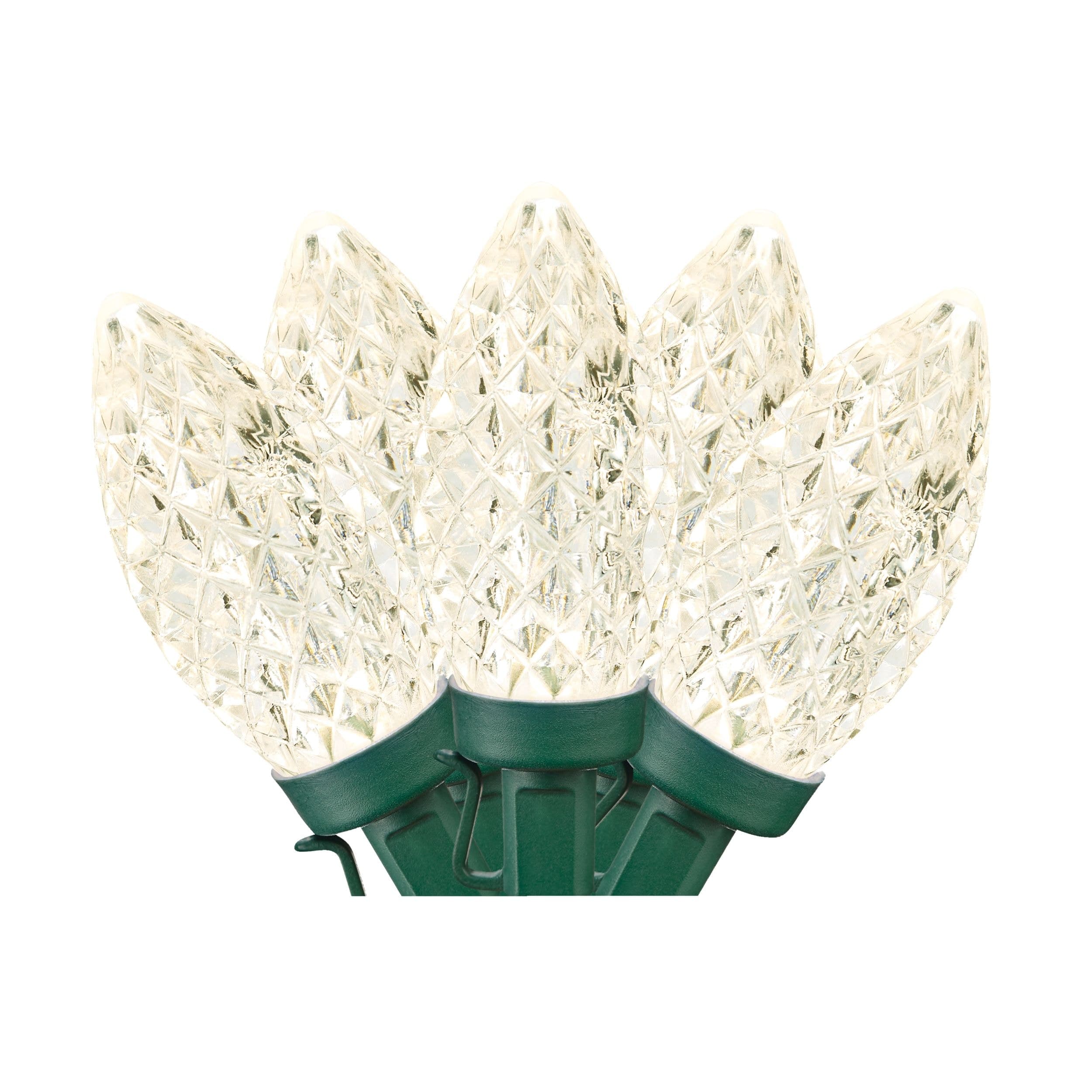 NOMA Twinkle C9 LEDs, Warm White, 7.4-m, 50-pc
