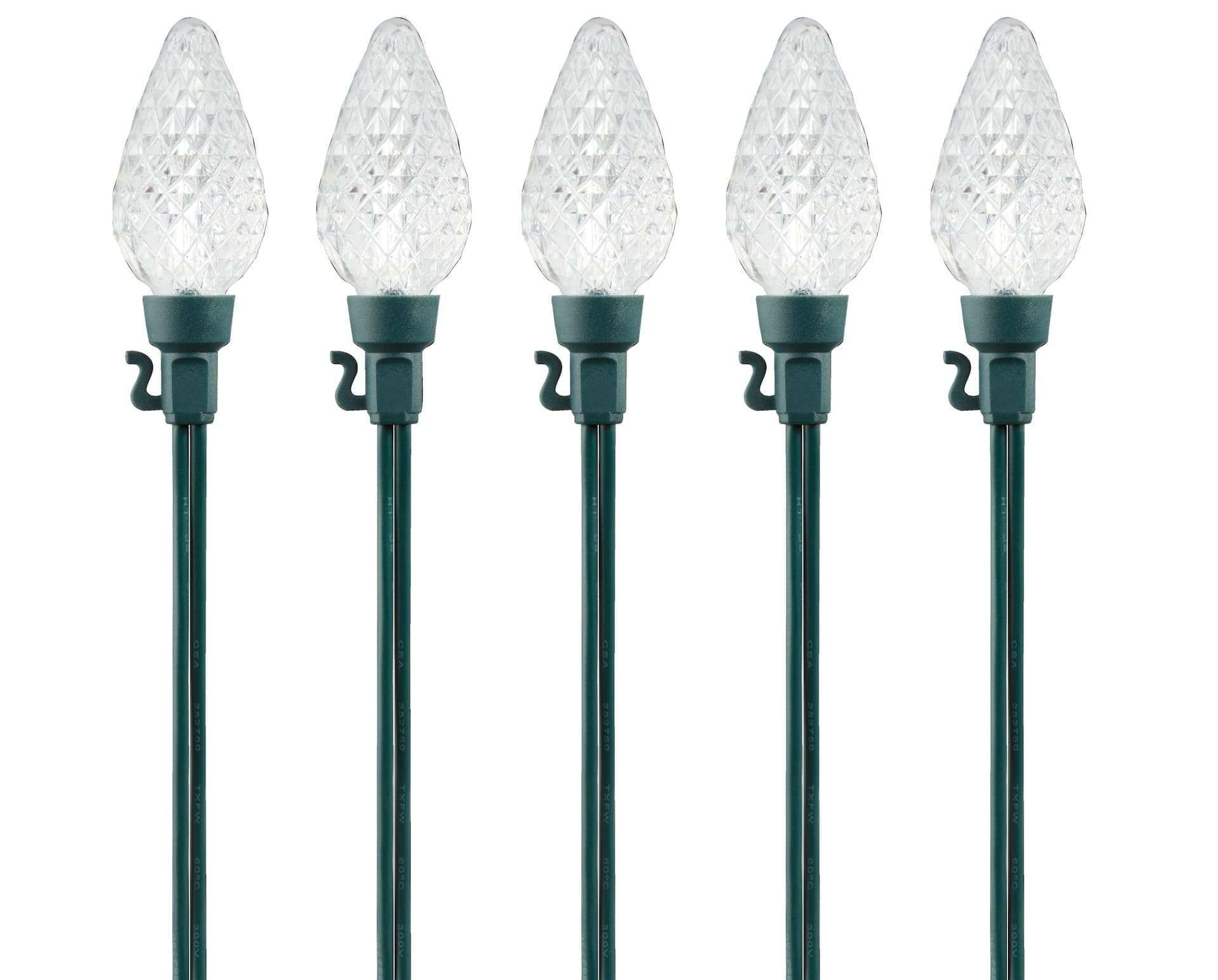 NOMA Advanced EverTough C9 LED Lights, Pure White, 100-pc
