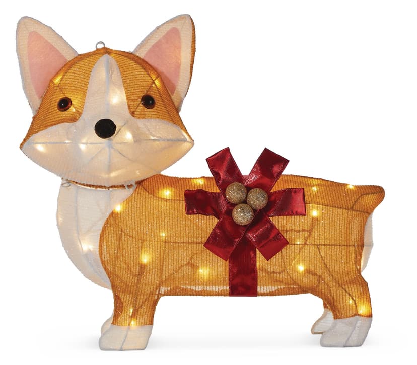 CANVAS Whimsical Collection Georgie the Corgi, 27-in