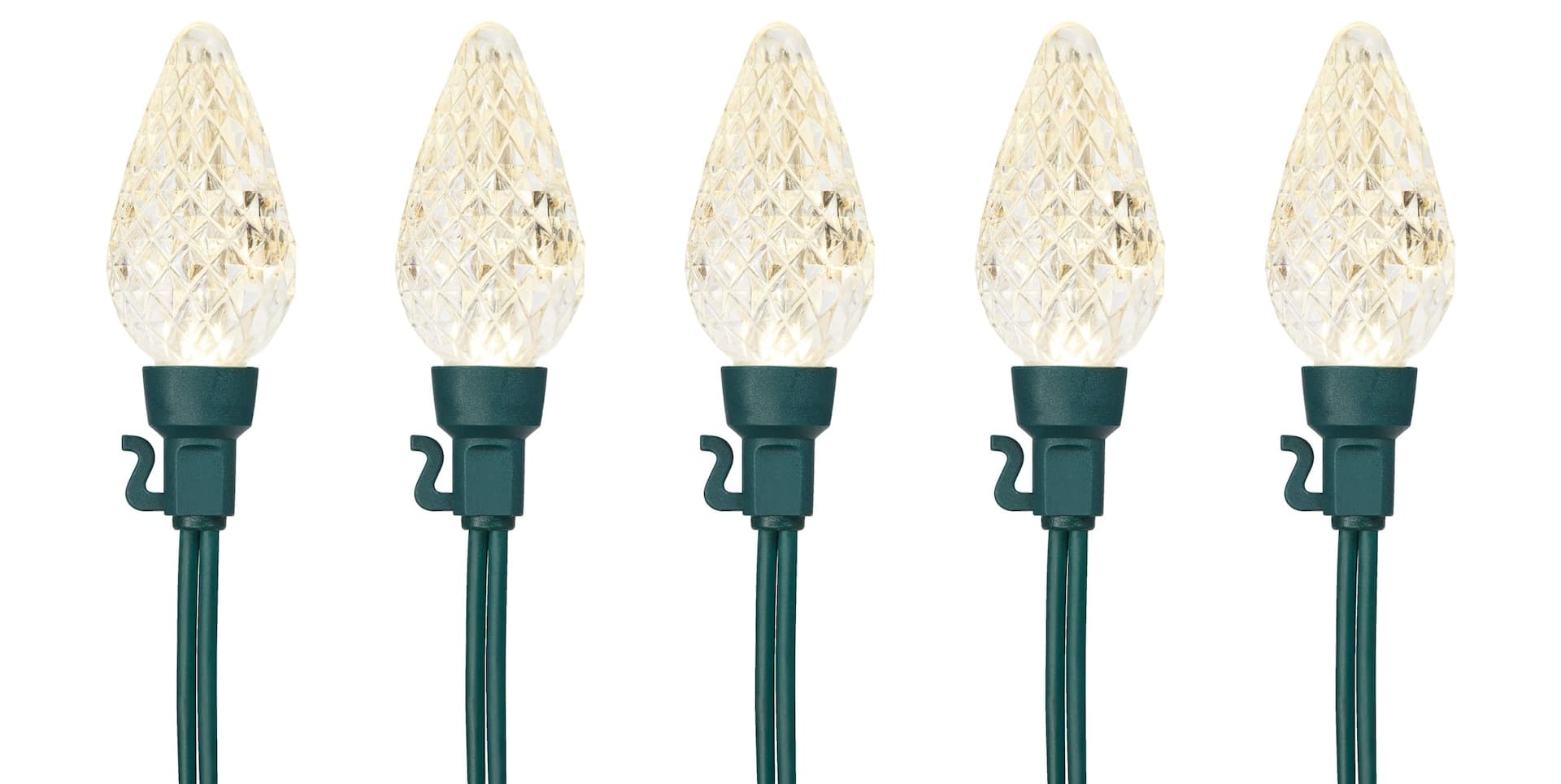 NOMA Advanced EverTough C9 LED Lights, Warm White, 100-pc