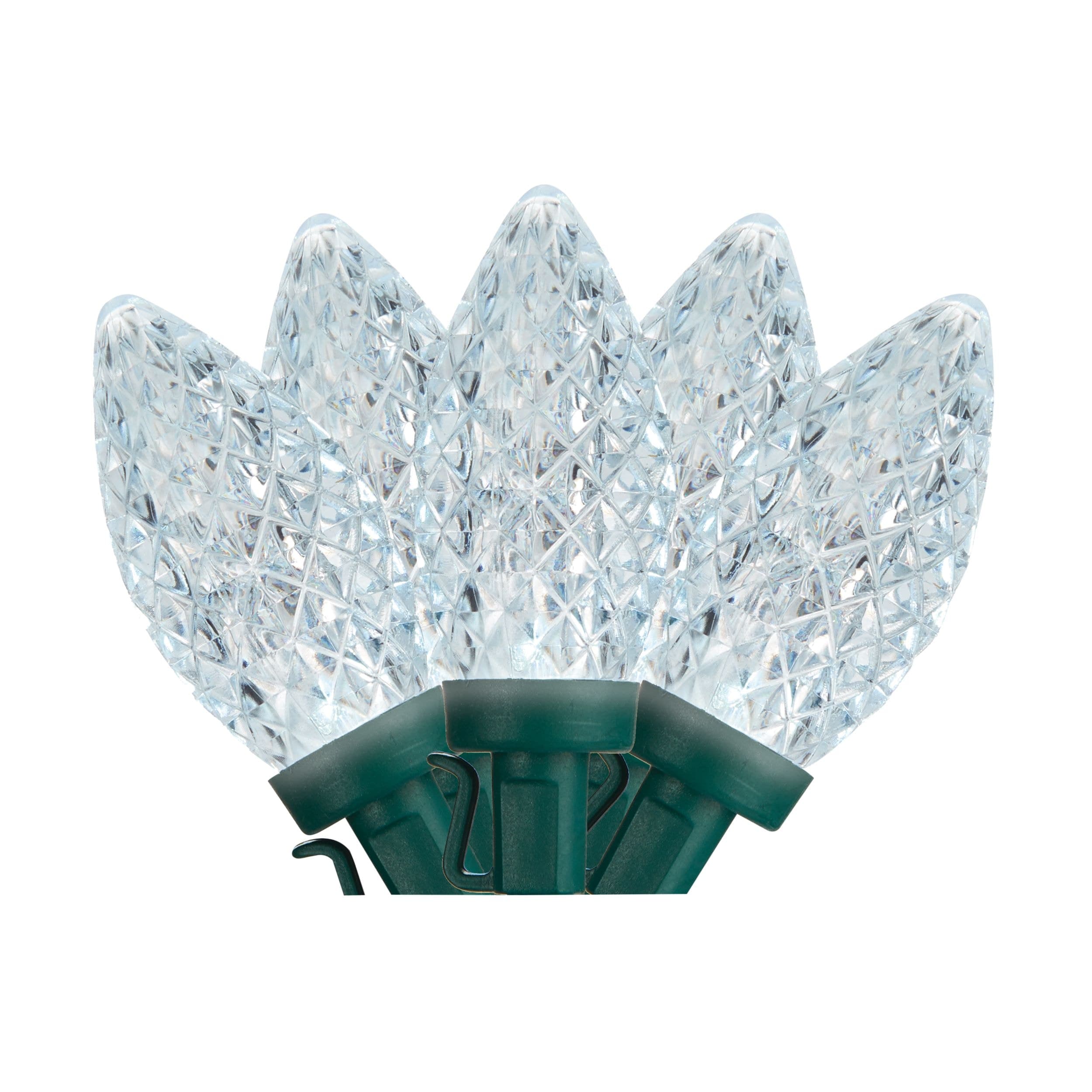 NOMA WinterGuard Outdoor C9 LED, Pure White, 5.1-m, 25-pc