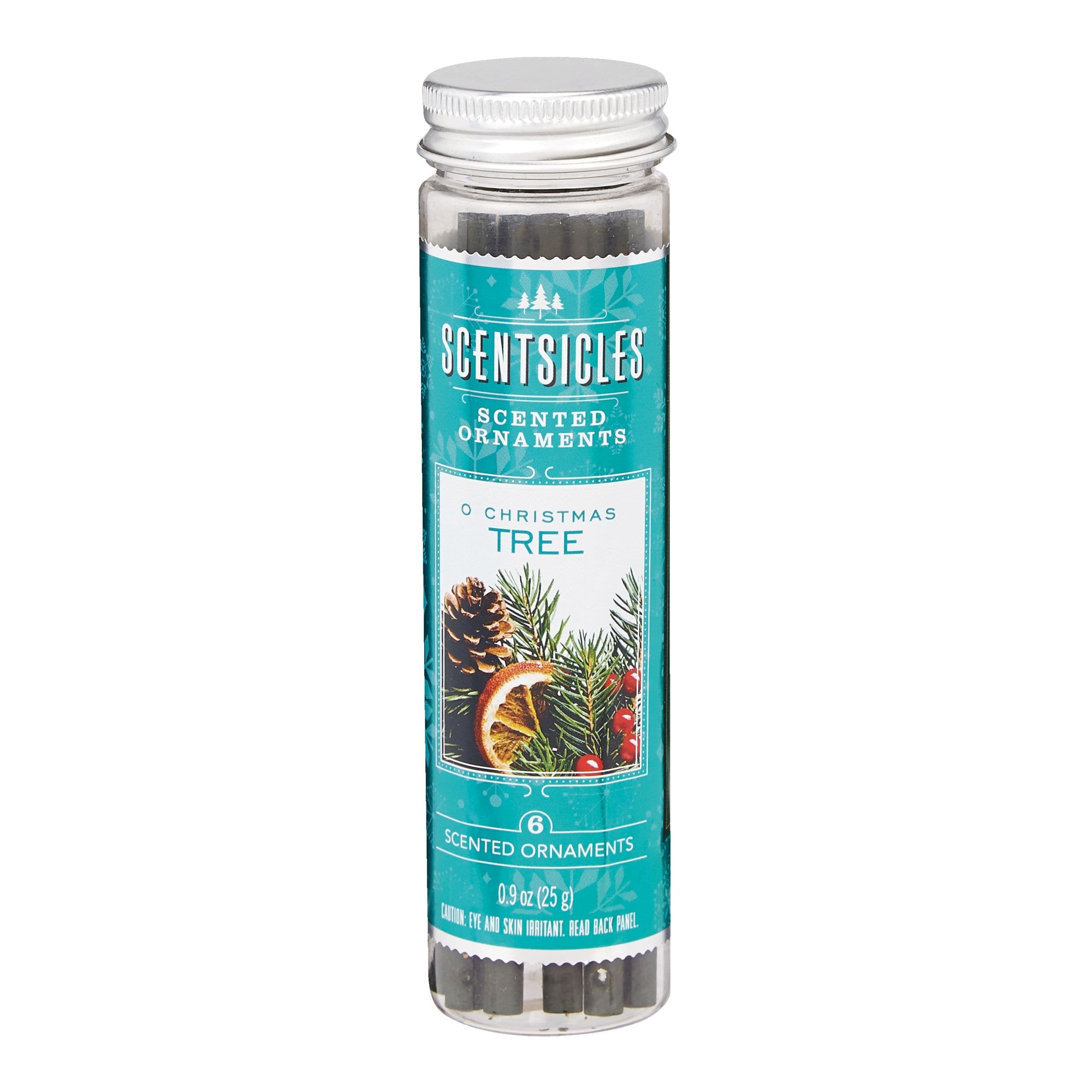 Scentsicles Scented Sticks O'Christmas Tree Ornaments, 6-pk