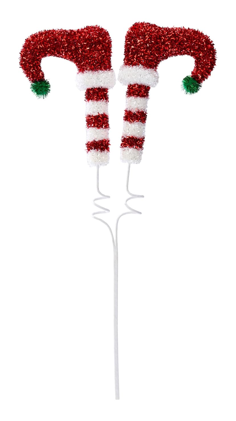 CANVAS Spray Holiday Decoration, Elf Legs