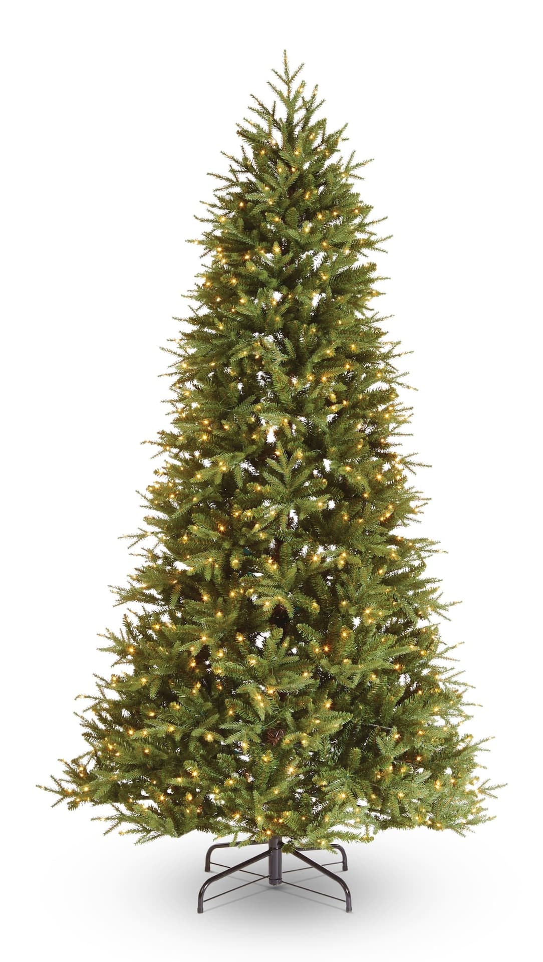 CANVAS Pre-Lit Piedmont Fir Christmas Tree, 1000 Micro-Brite LED Lights, 7.5-ft