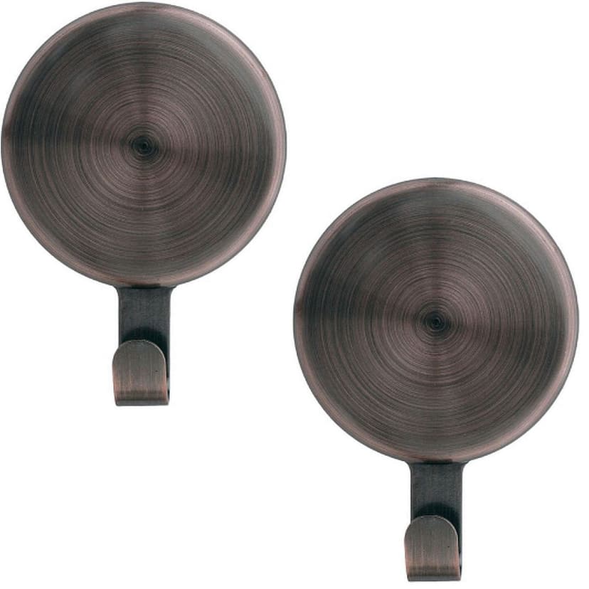 Haute Décor Christmas Decoration Wreath Hanger, Bronze, 2-pk