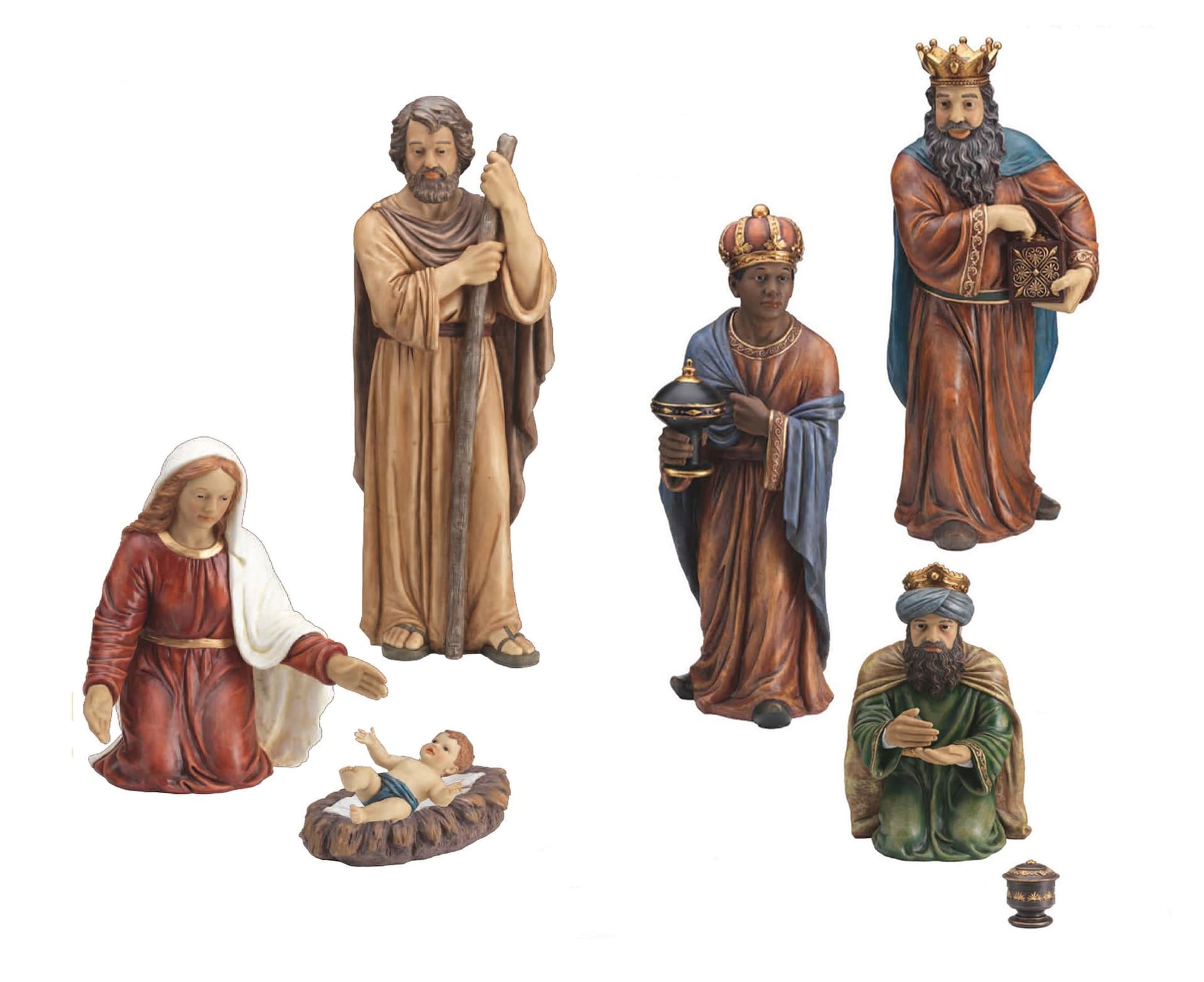 For Living Holiday Collections Large Nativity Scene, 6-pc