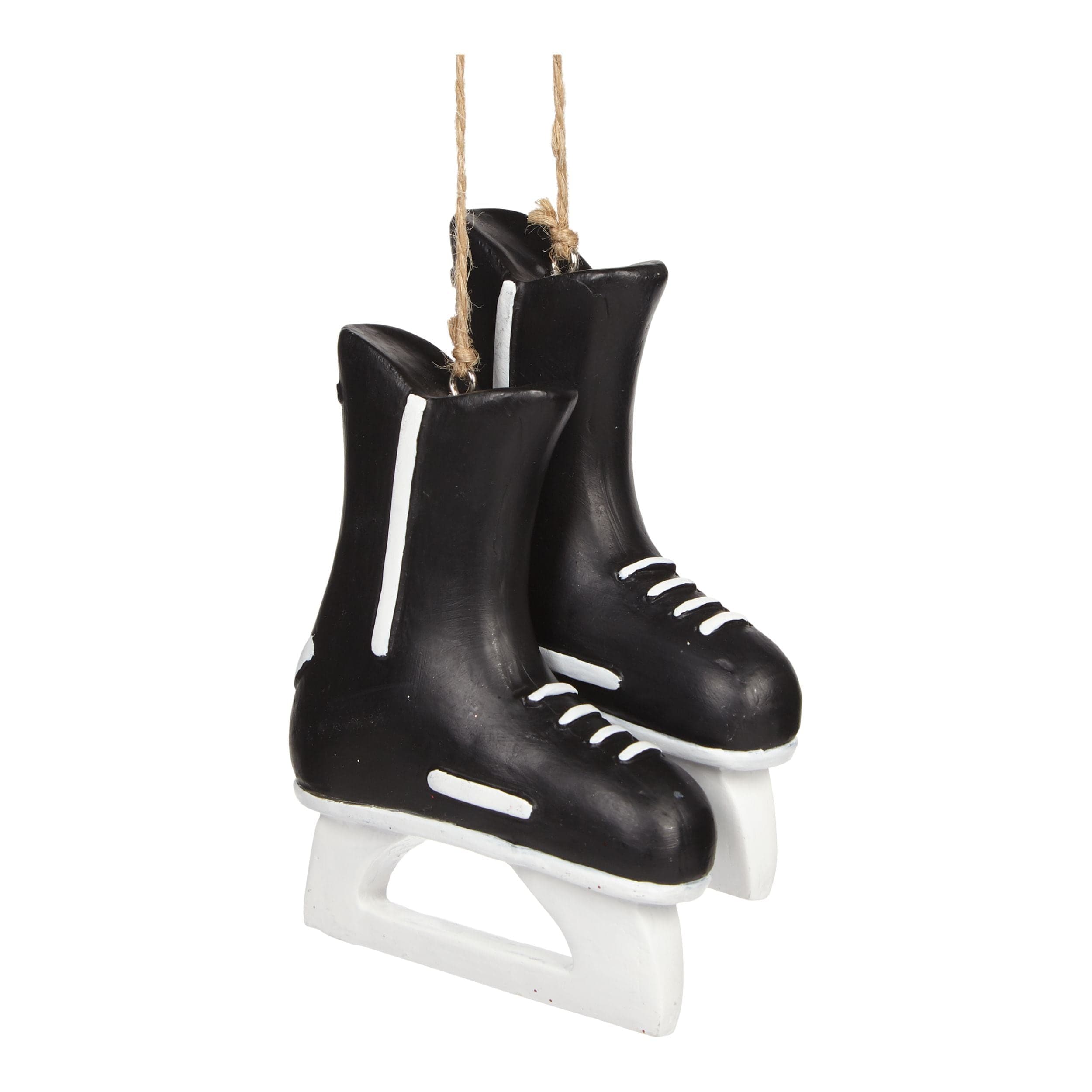 CANVAS Red Collection Resin Decoration Hockey Skates Christmas Ornament, 3 1/2-in