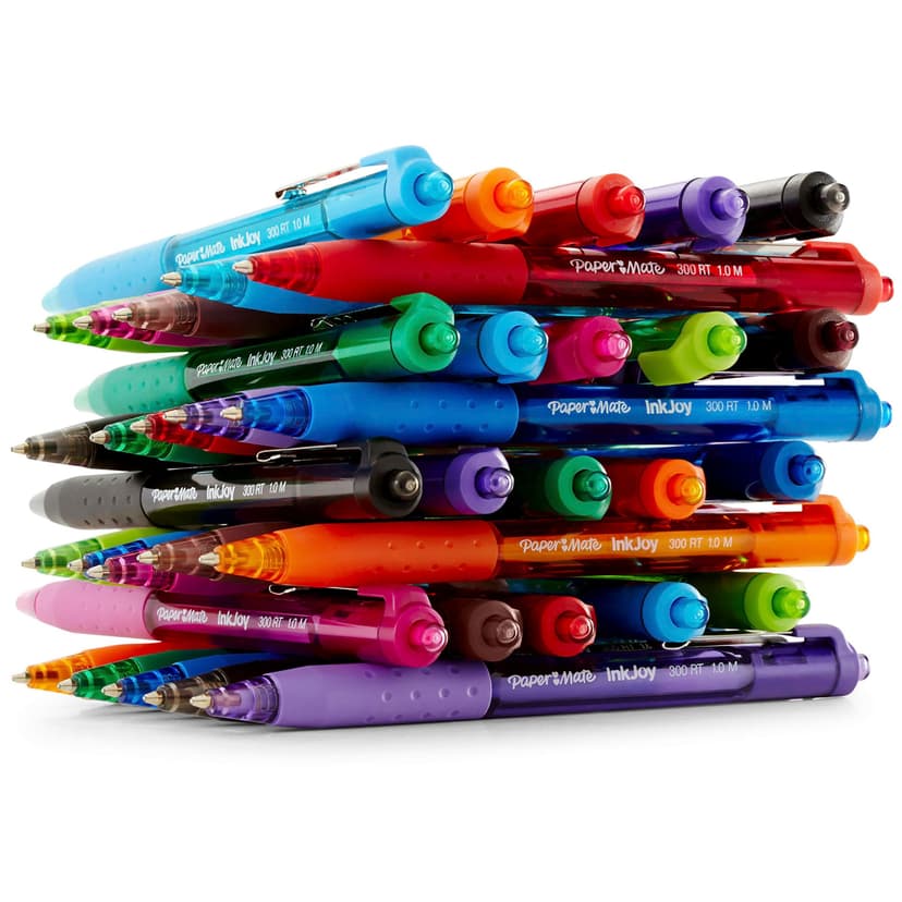 Papermate Ink Joy 300 RT Ballpoint Pens, 8-ct