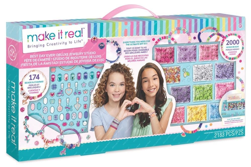 Make It Real Best Day Ever! Deluxe Jewelry Studio Kit, Ages 8+