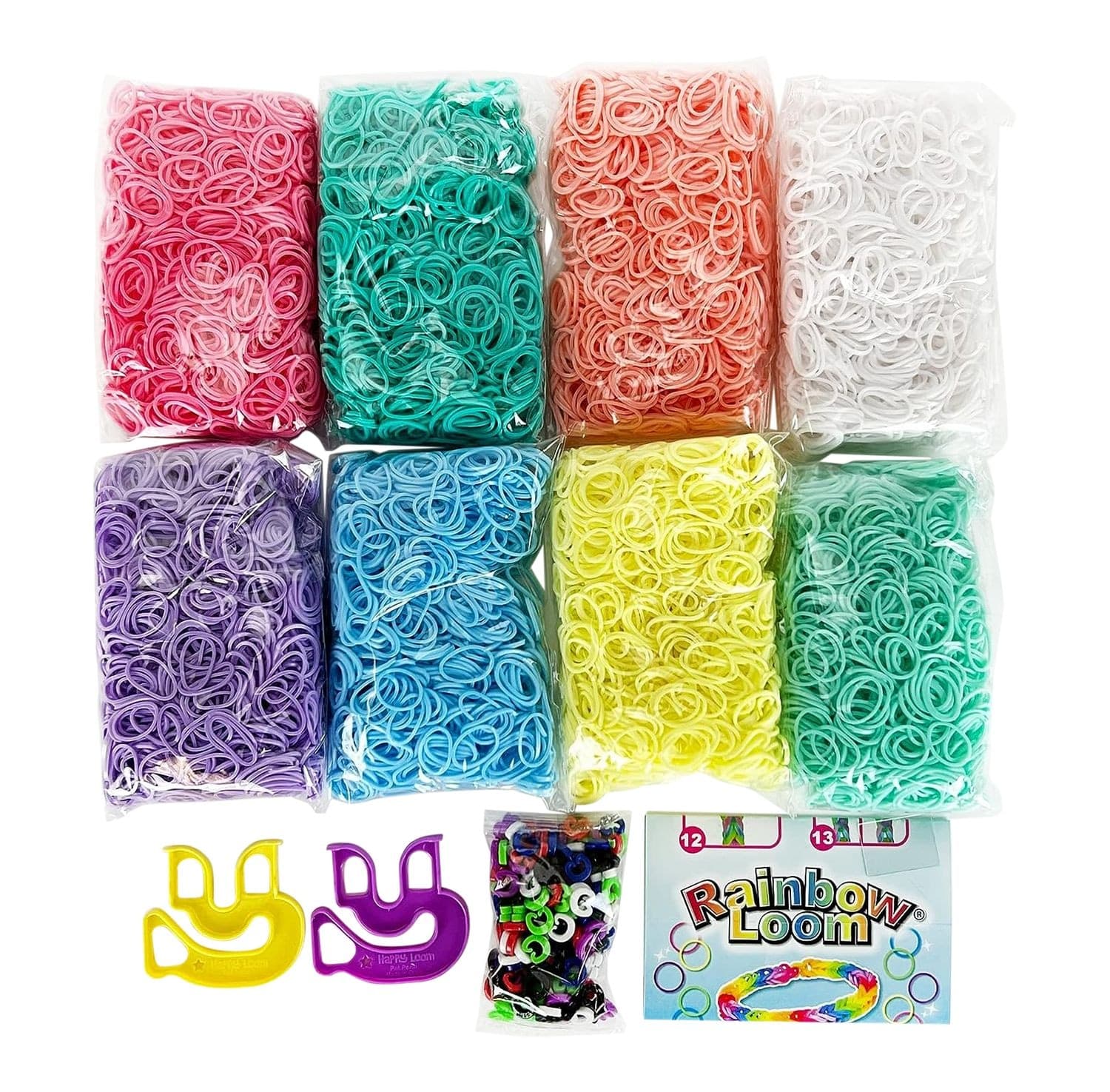 Rainbow Loom Pastel Treasure Box Bracelet Making Kit