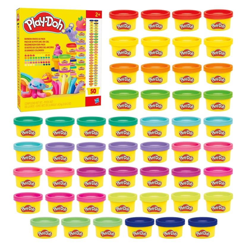 Play-Doh Super Multipack with 13 Colours, 1-oz, 50-pc