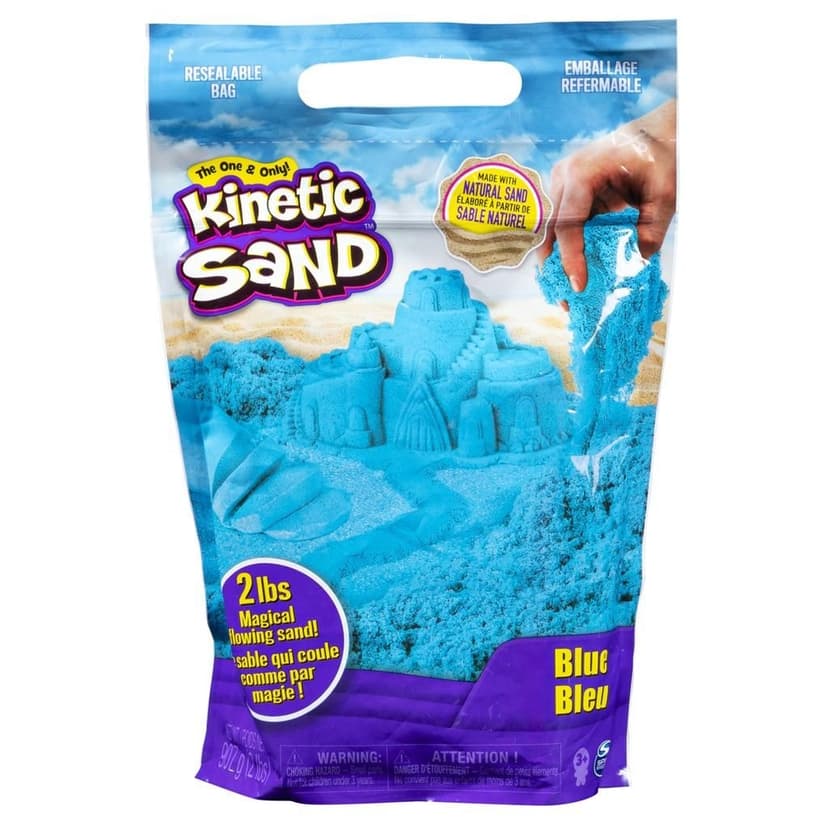 Kinetic Sand 2-lb Moldable Play Sand Sensory Toy, Ages 3+