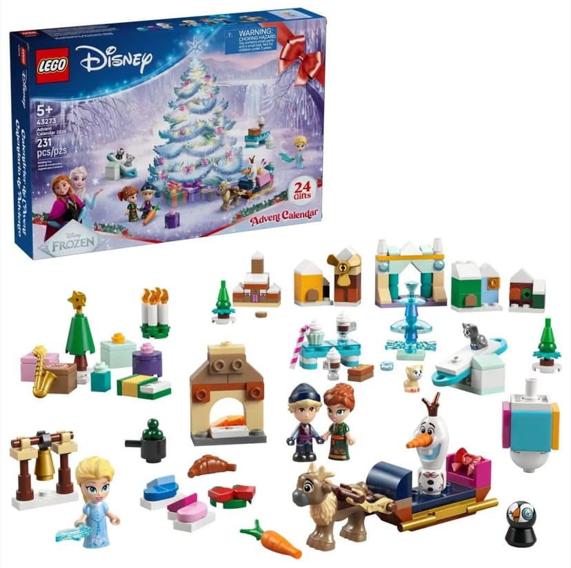 LEGO® Disney Frozen Advent Calendar 2025 - 43273, 231-pcs, Ages 5+