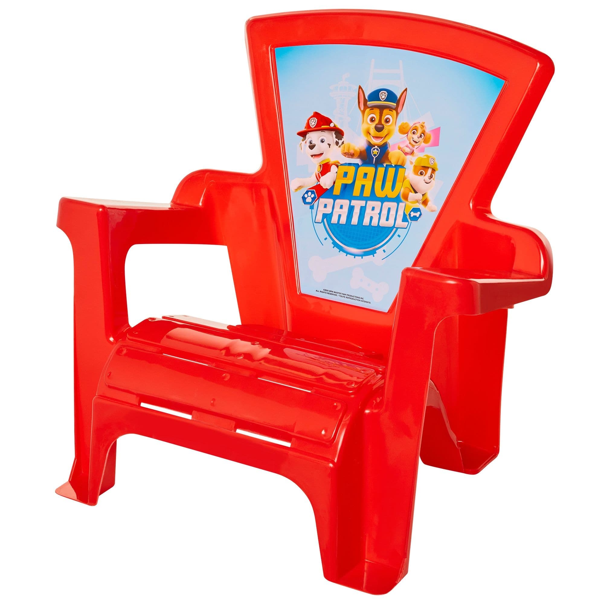 Kids' Plastic Patio Chair, Multi-Coloured, Assorted, Ages 3+, for Summer/Backyard