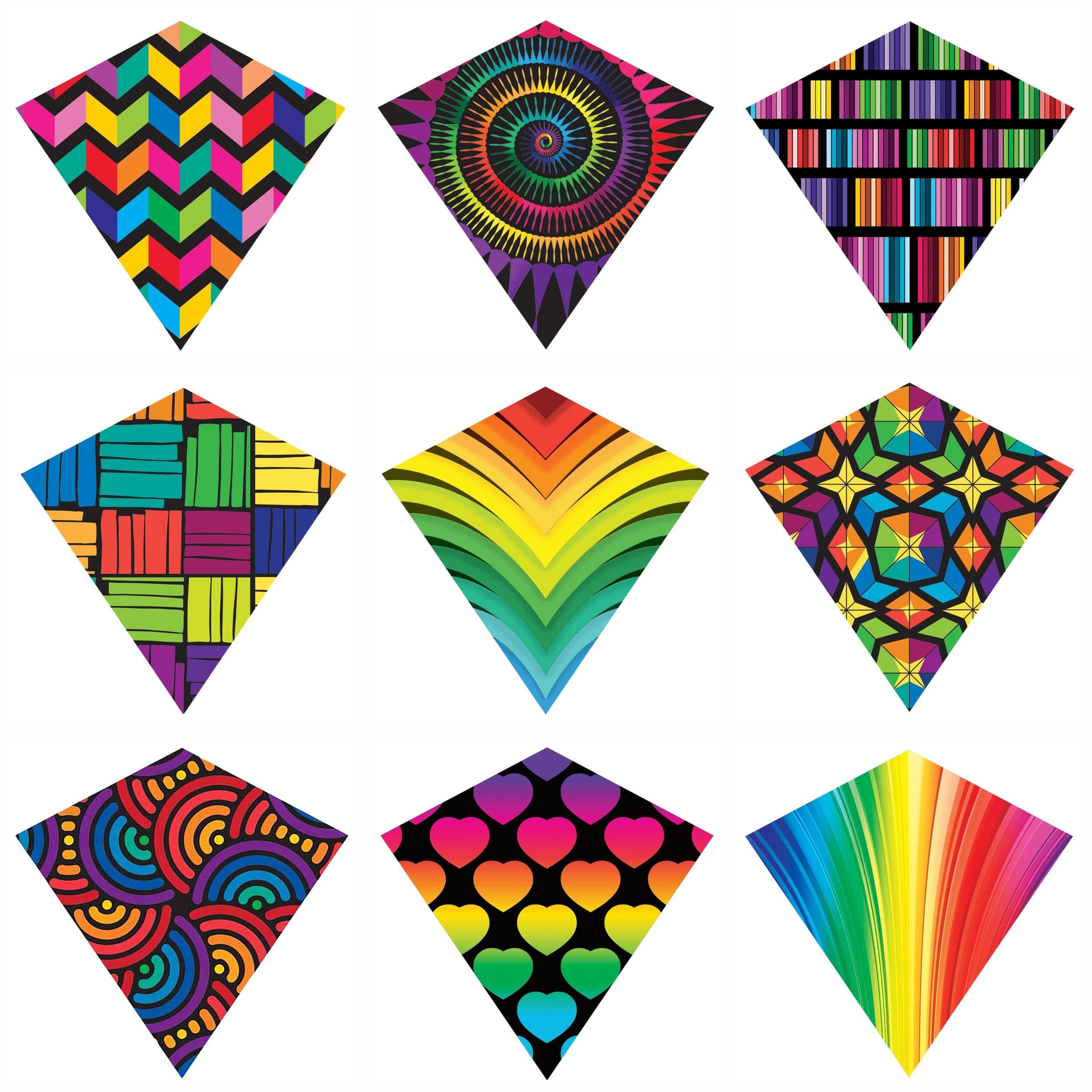 ColourMax Kite, 25-in, Assorted
