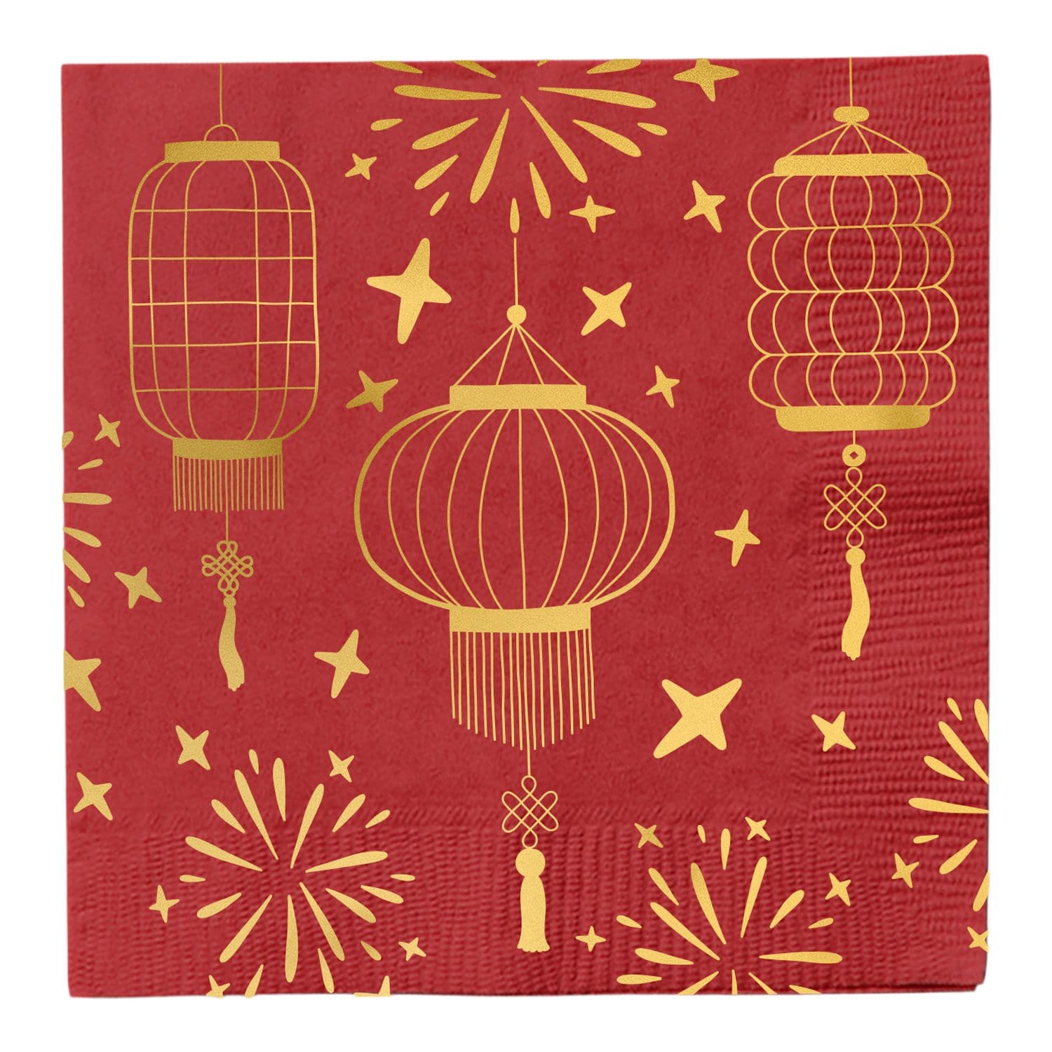 Lunar New Year Lunch Napkins, 6.5-in, 20-pk