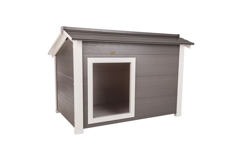 New Age Pet® ThermoCore™ Insulated Outdoor ECOFLEX® Dog House, Grey, X-Large