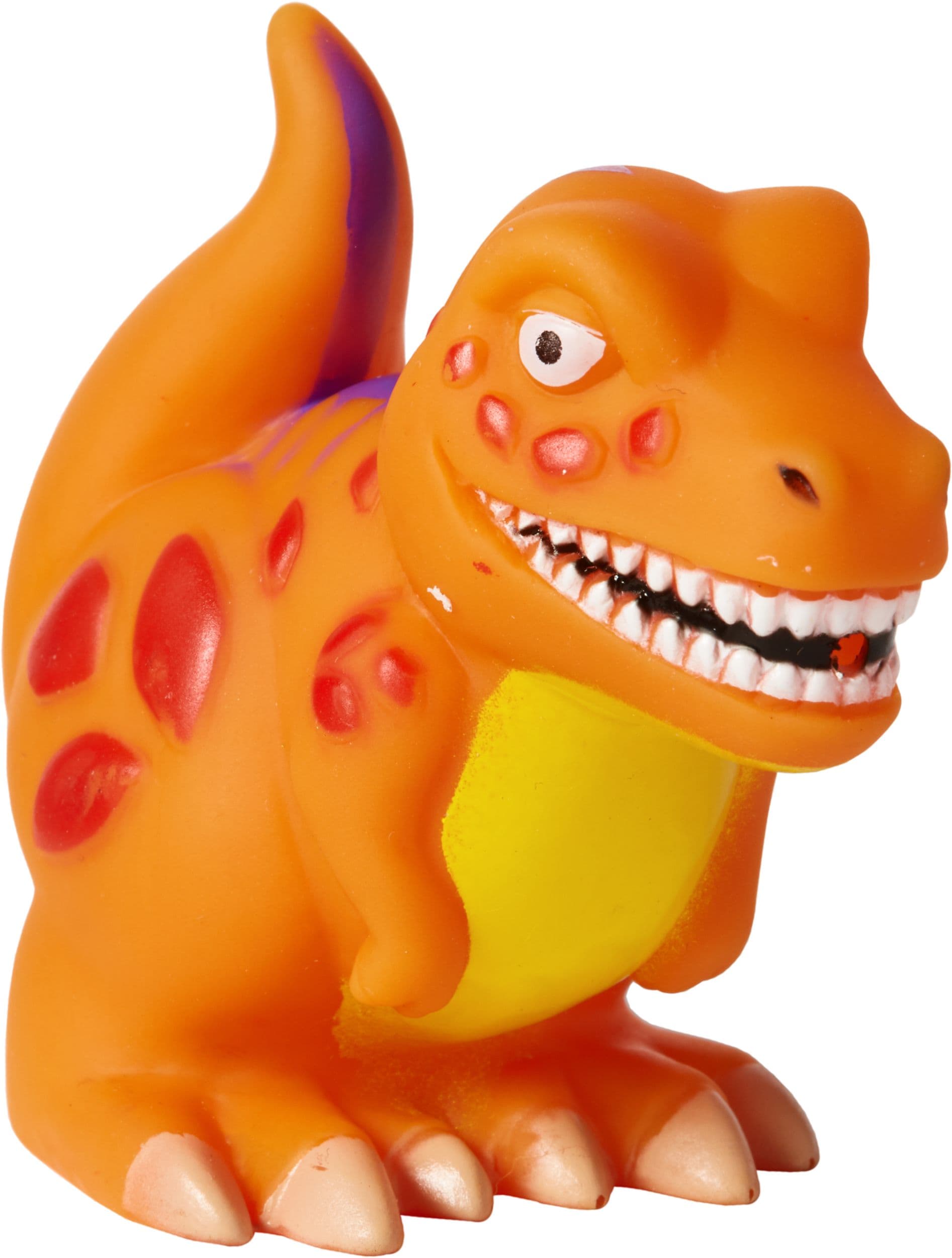 Dinosaur Squirt Favour Toys, Orange, 12-pk for Birthday/Party Favour