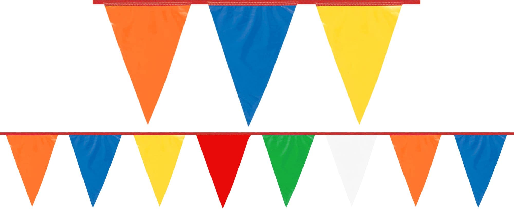 Pennant Hanging Garland Banner Decoration, Multi-Coloured, 120-in, for Birthday Party