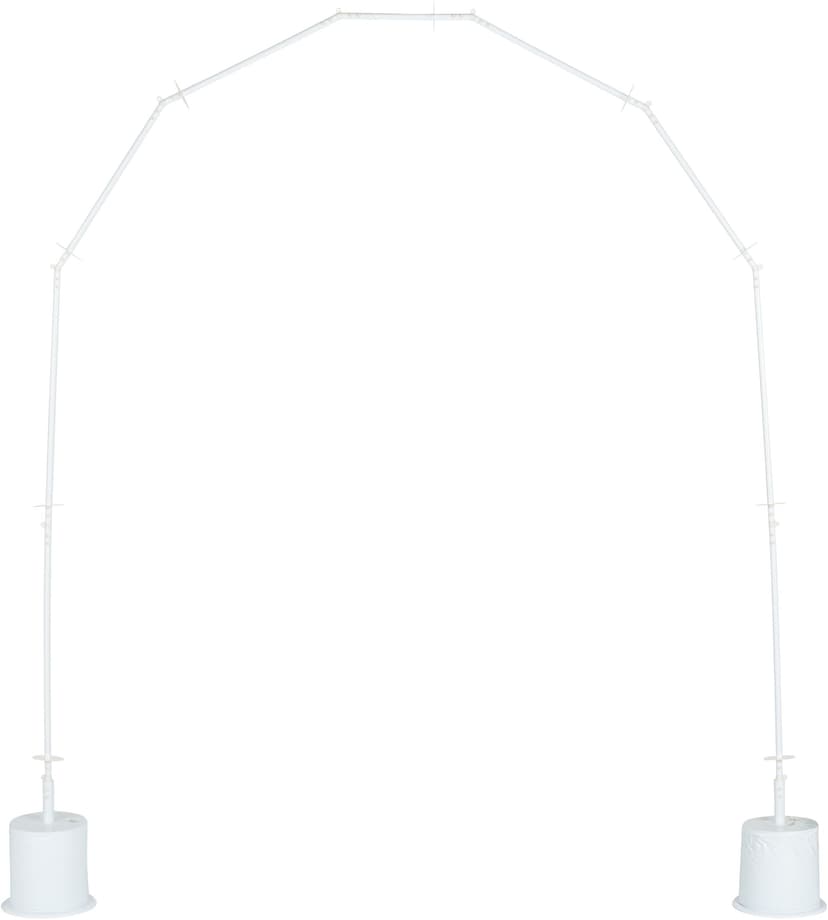 Balloon Arch Kit Stand, Clear, 8-ft, for Birthday/New Year's Eve/Graduation/Baby Shower/Wedding/Halloween