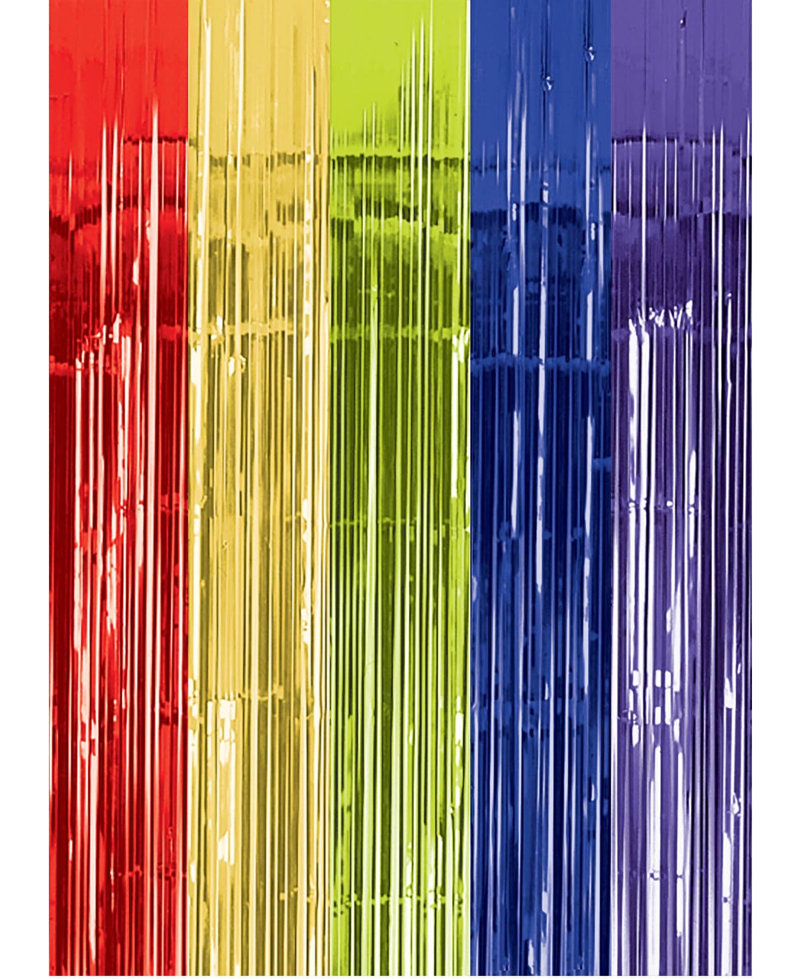 Hanging Doorway Curtain Decoration, Rainbow, 12.25-in, for Pride