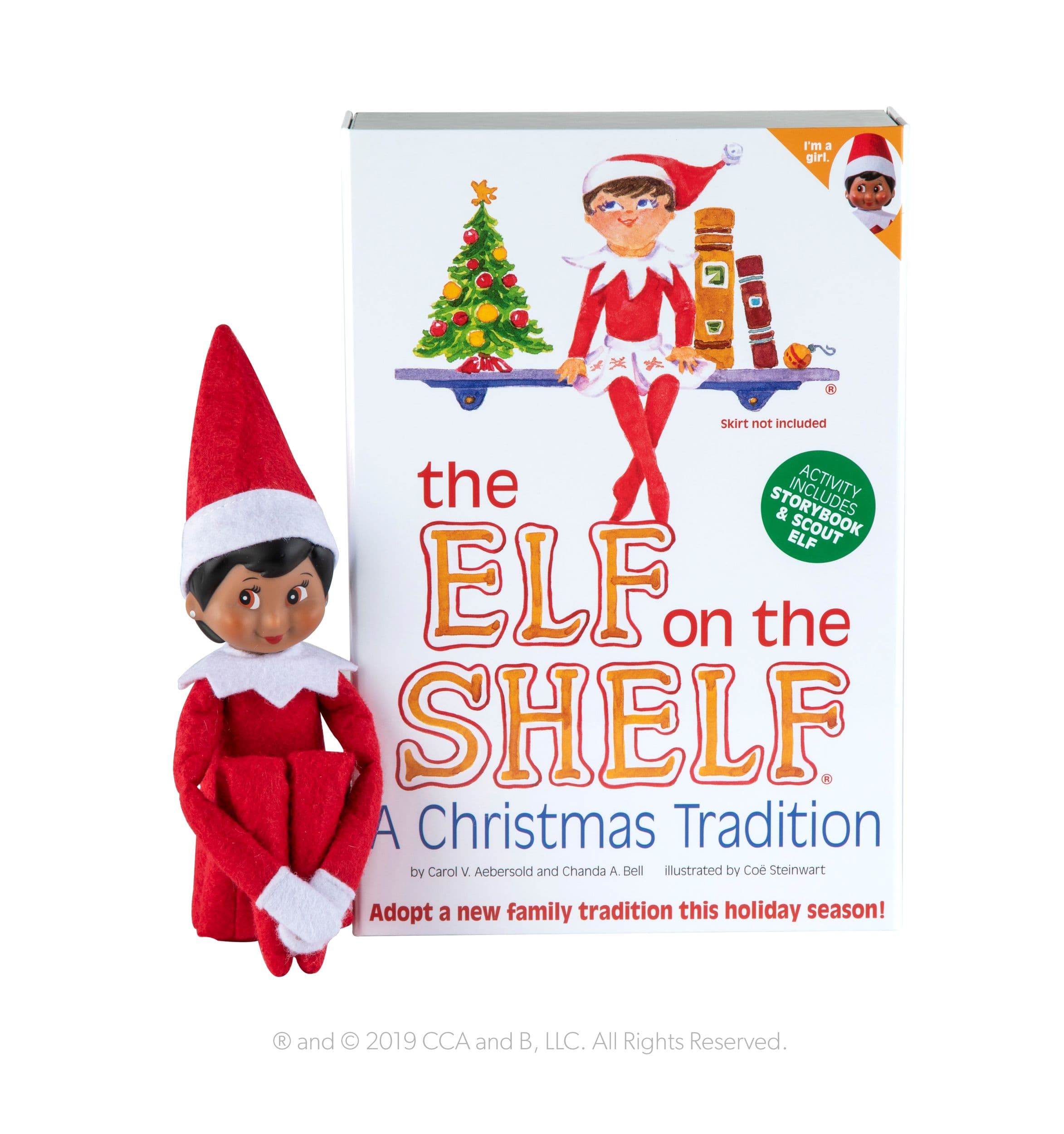 The Elf on the Shelf®: A Christmas Tradition - Brown-Eyed Girl Elf