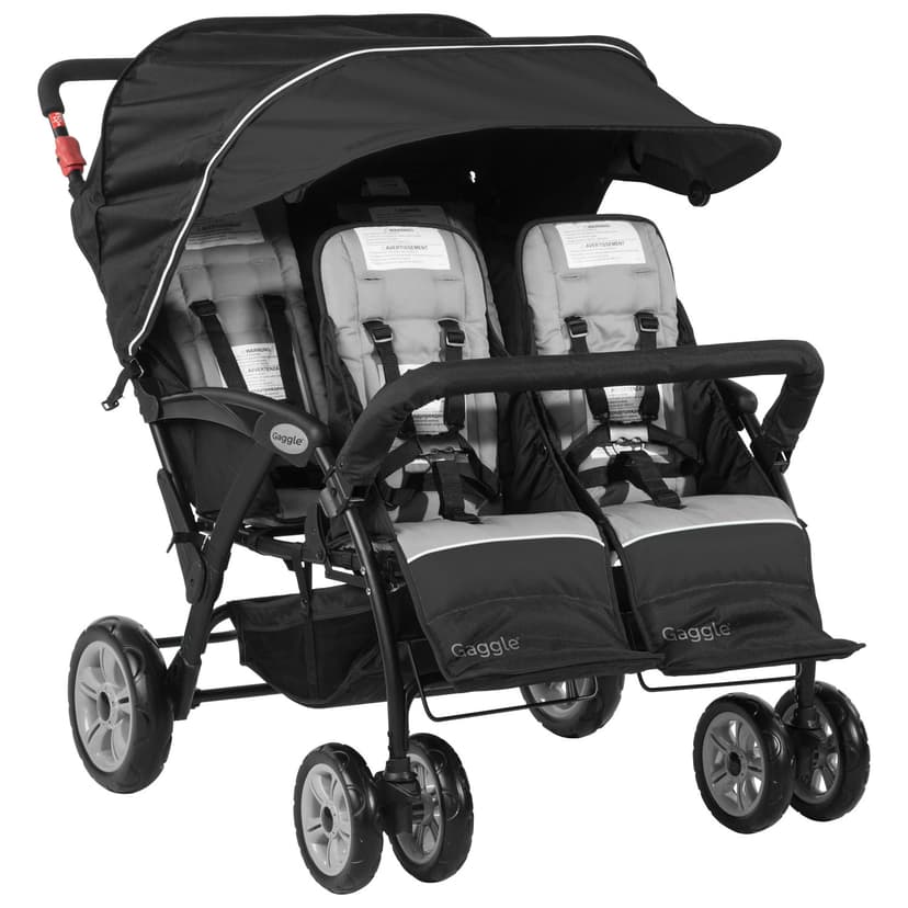 Gaggle Compass Quad Stroller - Black