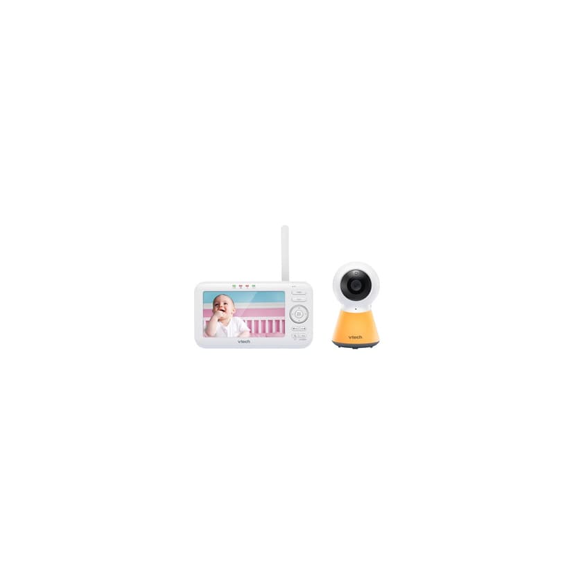 Refurbished (Good) - VTech 5" Video Baby Monitor with Night Light, Night Vison & Two-Way Audio (VM5254)