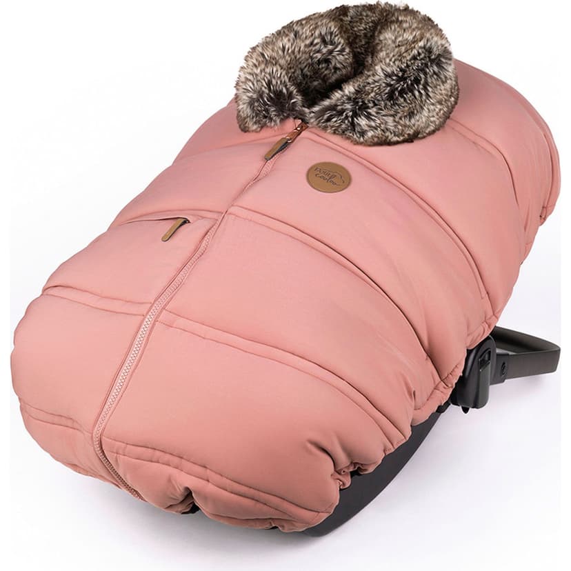 Petit Coulou Winter Cover for Infant Car Seats - Blush