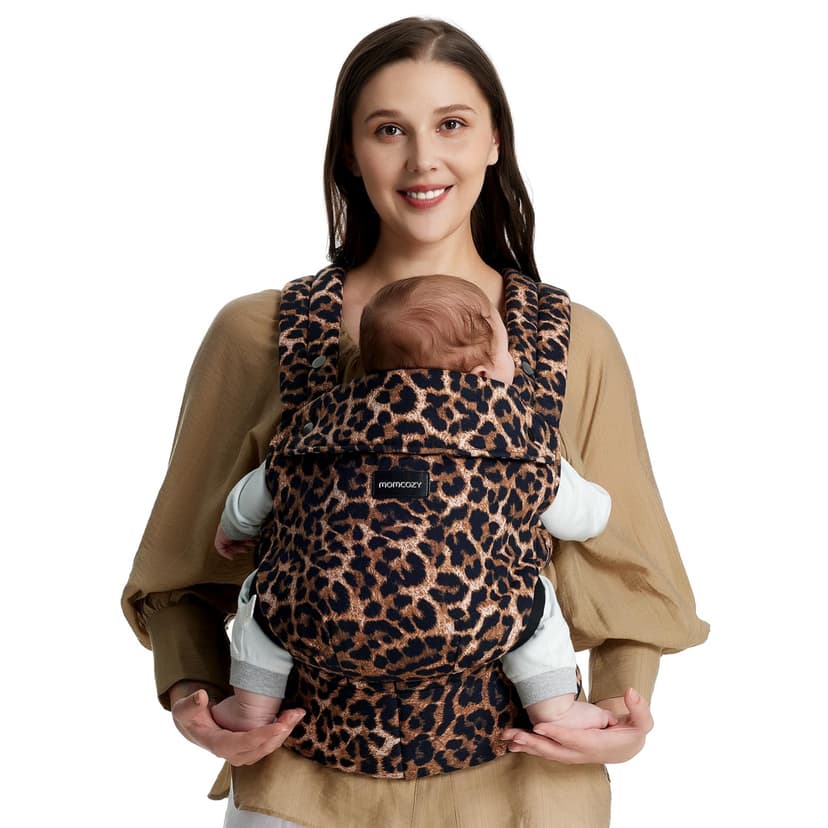 Momcozy Baby Carrier Newborn to Toddler - Ergonomic, Cozy and Lightweight Infant Carrier for 7-44lbs