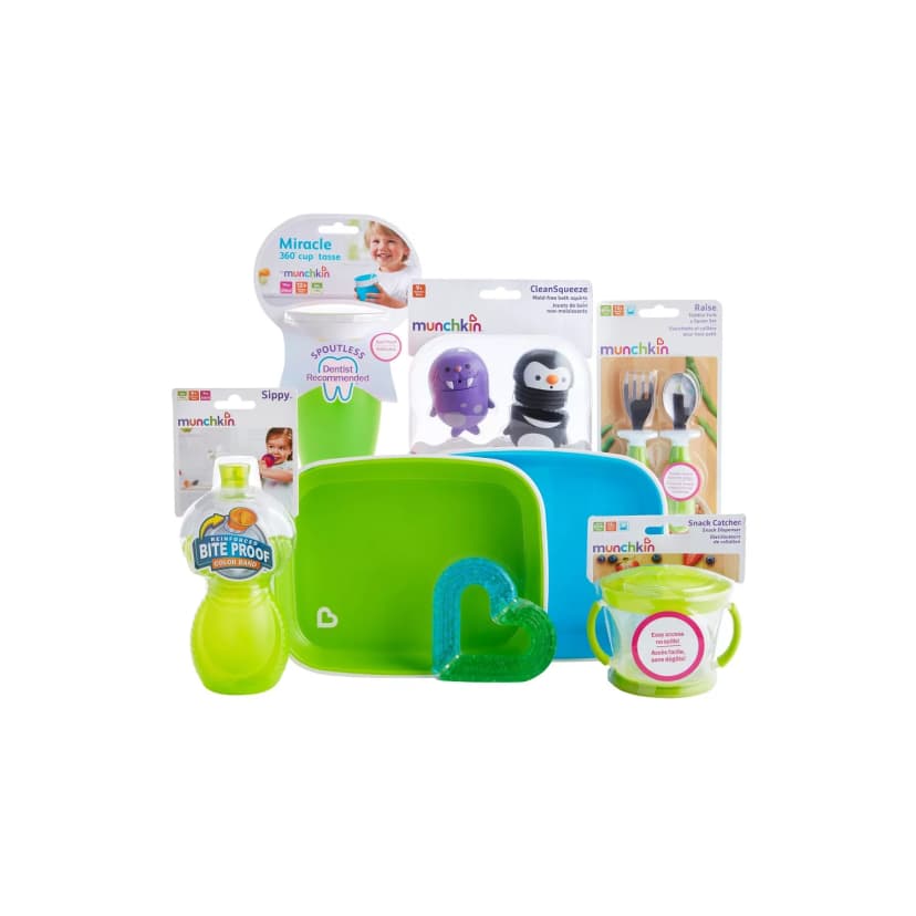 Munchkin 1st Birthday Baby Gift Basket - Neutral