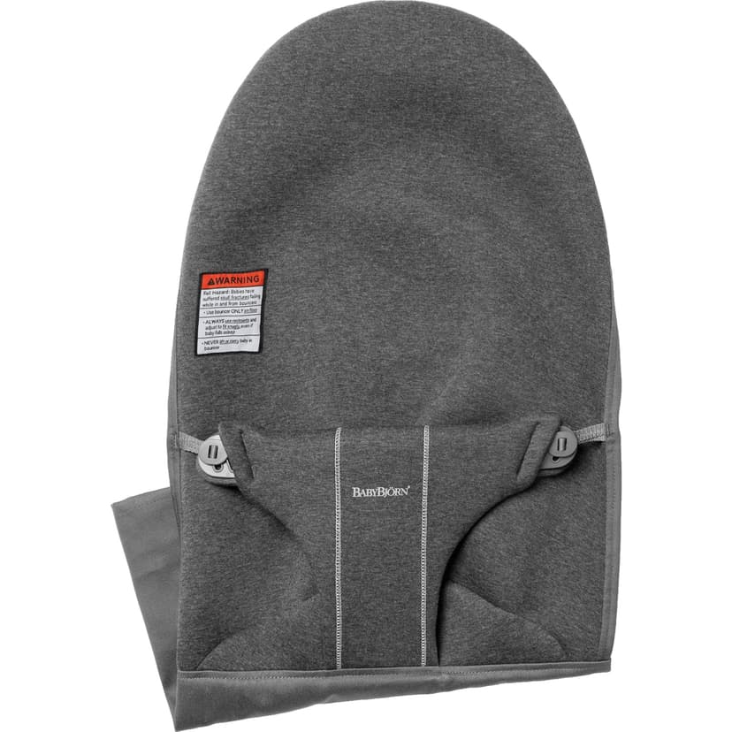 BabyBjorn Fabric Seat for Bouncer Bliss - 3D Jersey, Charcoal