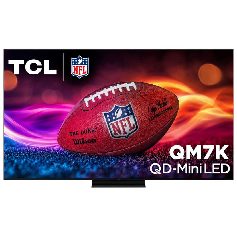 TCL 65" QM7K Series 4K UHD HDR QD-Mini LED Smart Google TV (65QM7K) - 2025