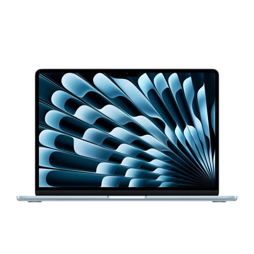 Open Box - Apple MacBook Air 13.6" w/ Touch ID (2025) - Sky Blue (Apple M4 / 16GB RAM / 256GB SSD) - English