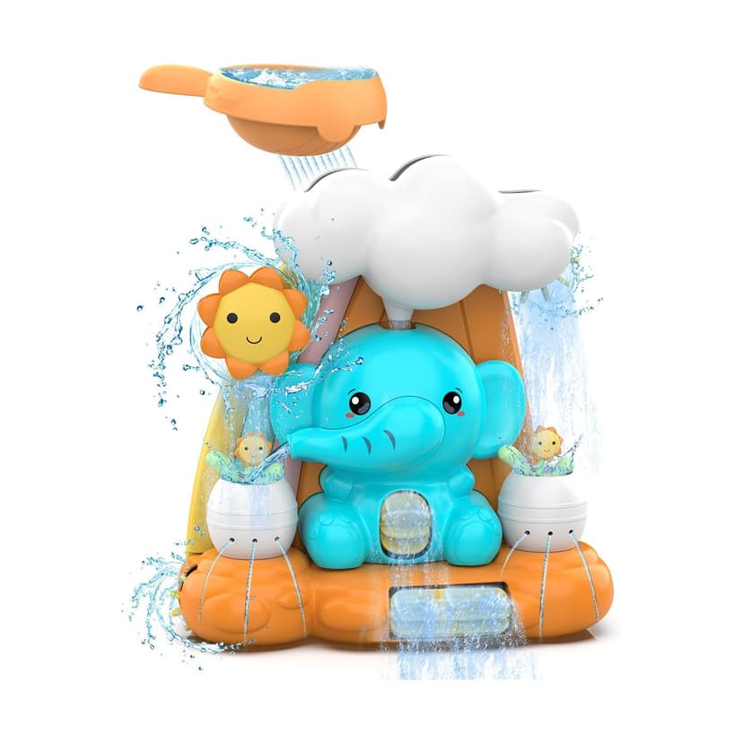 Bath Toys - Garden Elephant Toy for Babies and Toddlers - Bath Toys for Boys and Girls Ages 1-3 - Easter, Halloween, Christmas, Birthday Gifts