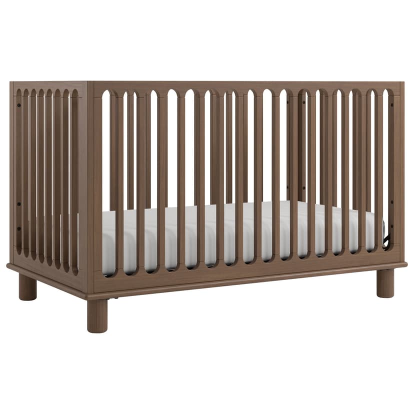Storkcraft Sicily Deluxe 3-In-1 Convertible Crib - Hazelnut