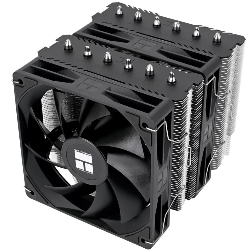 Peerless Assassin 120 SE V2 CPU Cooler, 6 Heat Pipes AGHP Technology, Dual 120mm PWM Fans, 1850RPM Speed, for AMD AM4/AM5,Intel LGA 1851/1700/115X/1200
