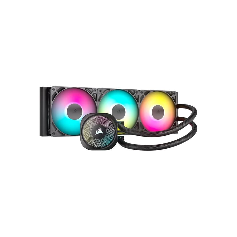 CORSAIR Nautilus 360 RS ARGB Liquid CPU Cooler – 360mm AIO – Low-Noise – Direct Motherboard Connection – Daisy-Chain – Intel LGA 1851/1700, AMD AM5/AM4