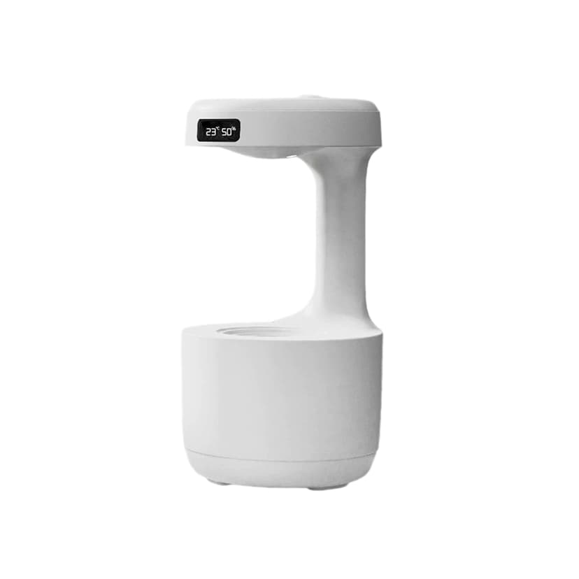 Humidifier Home Office Desktop Water Replenishment Meter Super Vision Creative Black Technology Backflow Anti-gravity Water Drop Humidifier