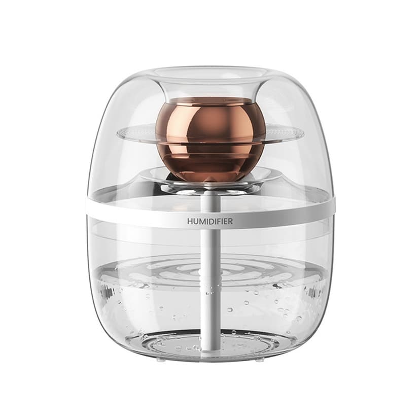 Portable Mini Humidifier, Night Light Humidifiers for Bedroom, 3L Large Tank Whisper
