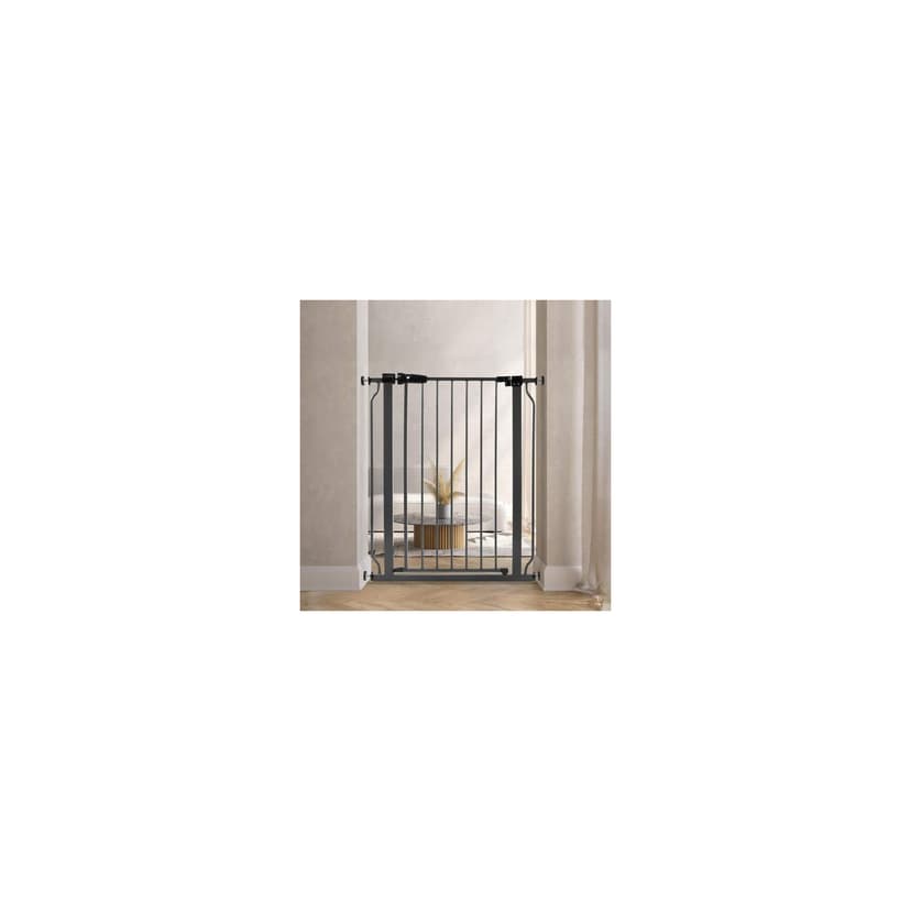 BalanceFrom Walk Thru Safety Gate, Fits 29.1-33.8" Openings, 36” Tall, Graphite