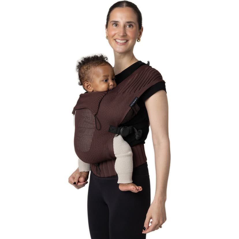 Flybaby 3D Knit Baby Carrier - Mokka
