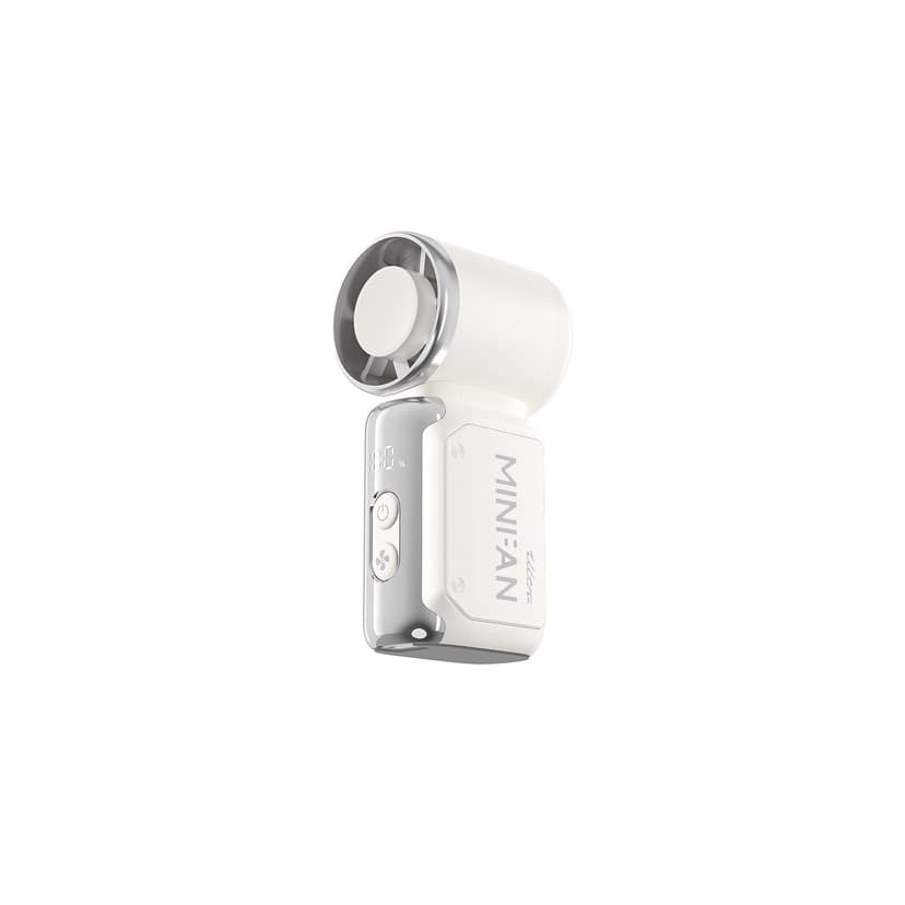 White K813 Handheld Fan - Cooling Power, Small Handheld Fan with Mecha Style - Cool and Portable