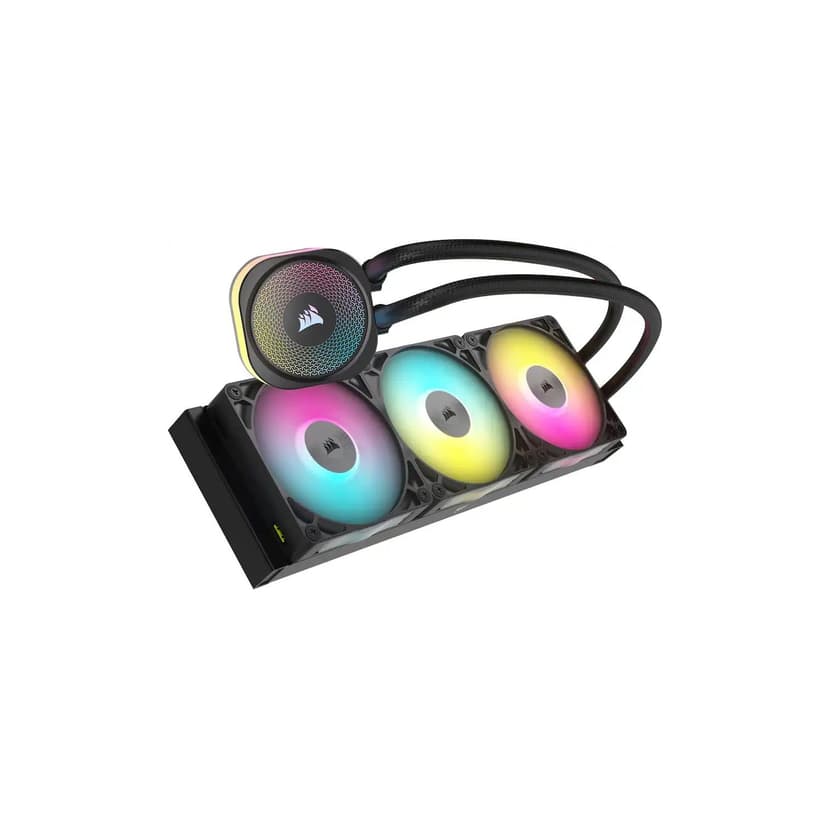 Corsair iCUE LINK TITAN 360 RX Liquid CPU Cooler with RGB Lighting - Black (CW-9061018-WW)