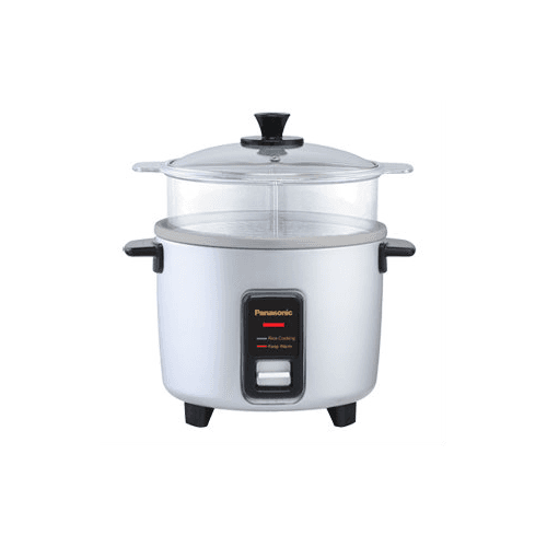 Panasonic Rice Cooker |SRW10FGE| 5-Cup, Traditional, Silver